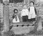 Box 13-4 The Stocks at Leathley (near Otley) with 3 children