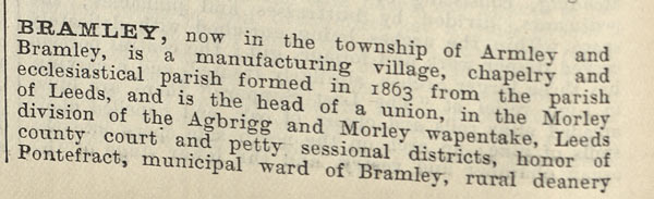 Bramley 1907