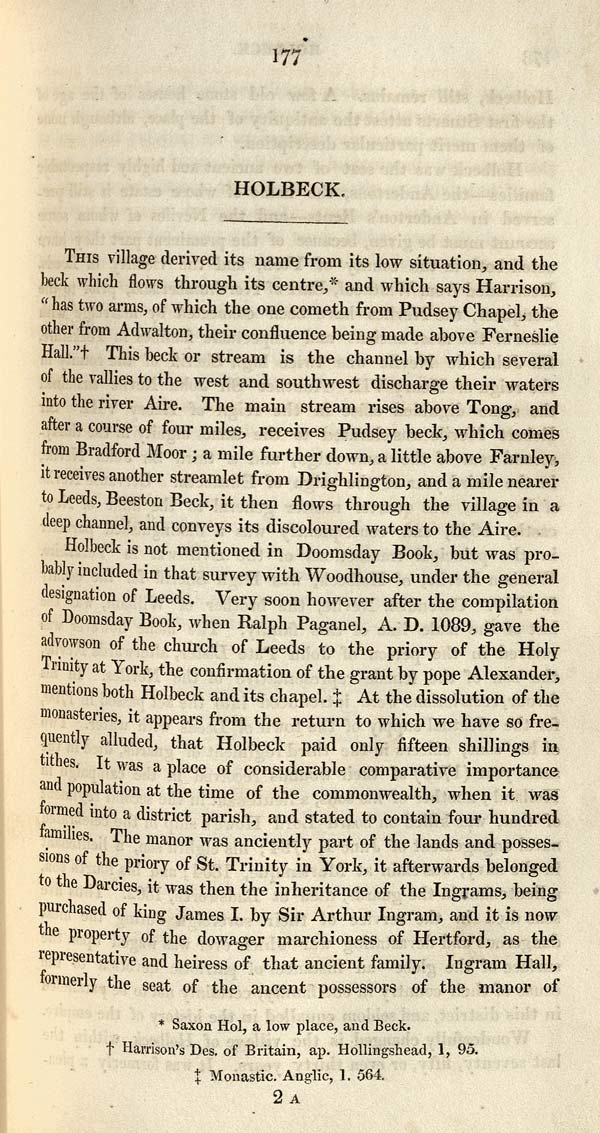 Holbeck 1834