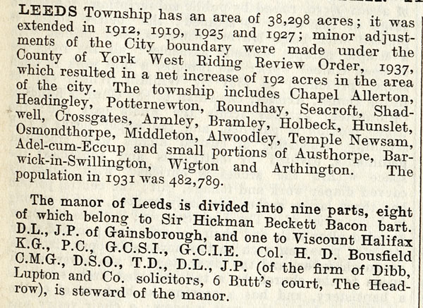 Leeds 1938