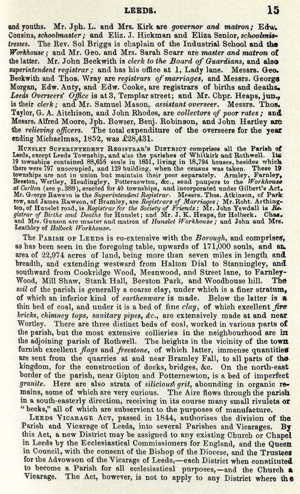 Whites Directory 1853