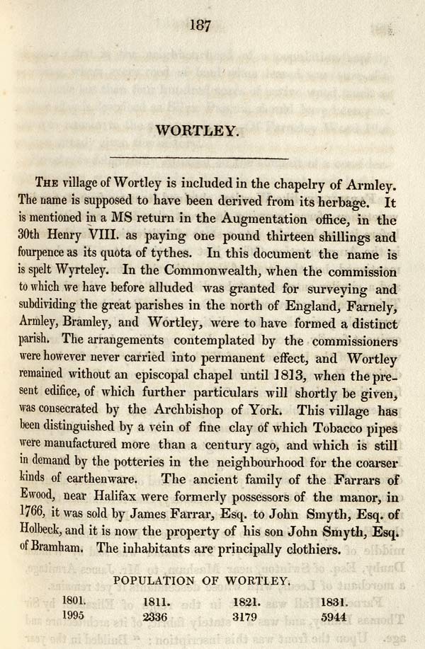 Wortley 1834